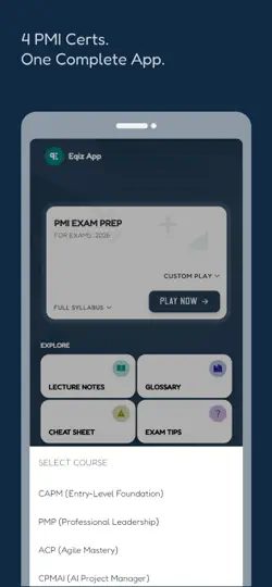 PMI Exam Prep: With AI iPhone Screenshot 2