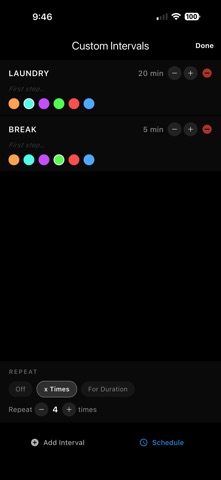 Linear Timer+ screenshot