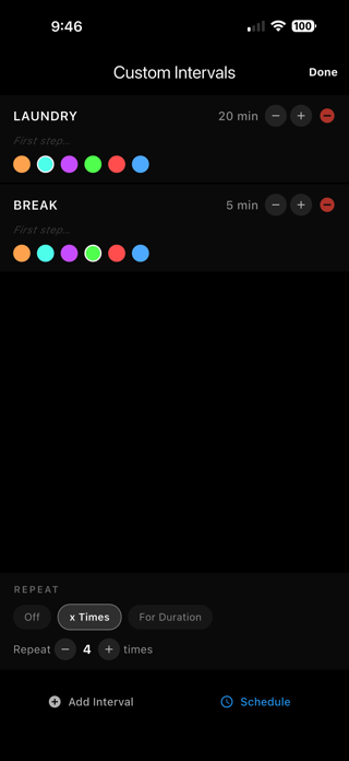 Linear Timer+ Screenshot 2 of 5