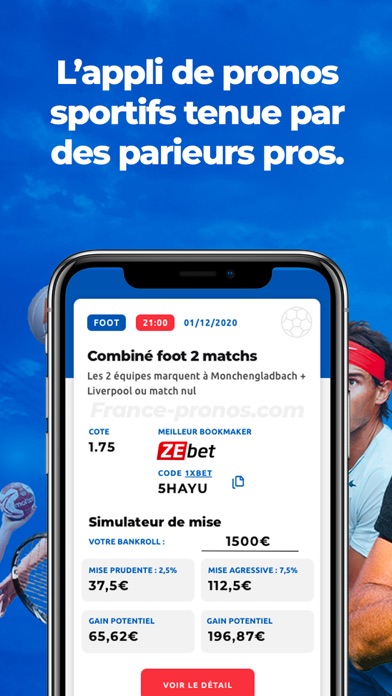 France Pronos Screenshot