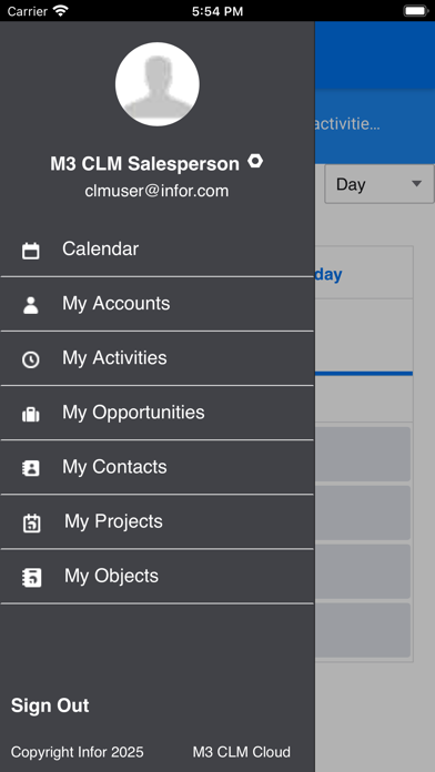 Screenshot #2 pour Infor M3 CLM Cloud