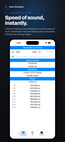 Audio Techniques | Sound Math app screenshot