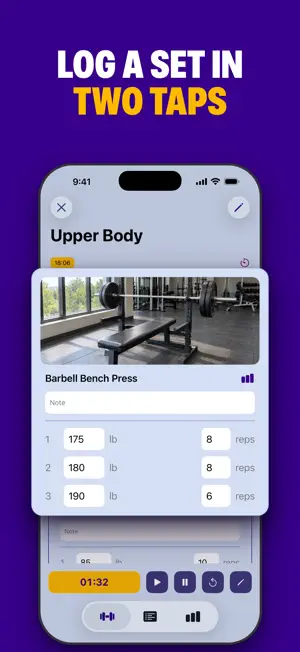 Will: Workout Tracker Gym Log screenshot 1