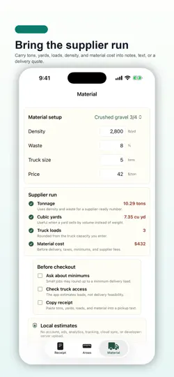 Captura de pantalla de Gravel Tonnage Pocket en iPhone 4