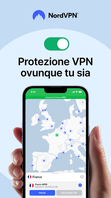 Screenshot #1 pour NordVPN : VPN ultra-rapide