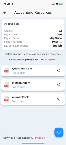 Exam Papers & Guide iPhone screenshot