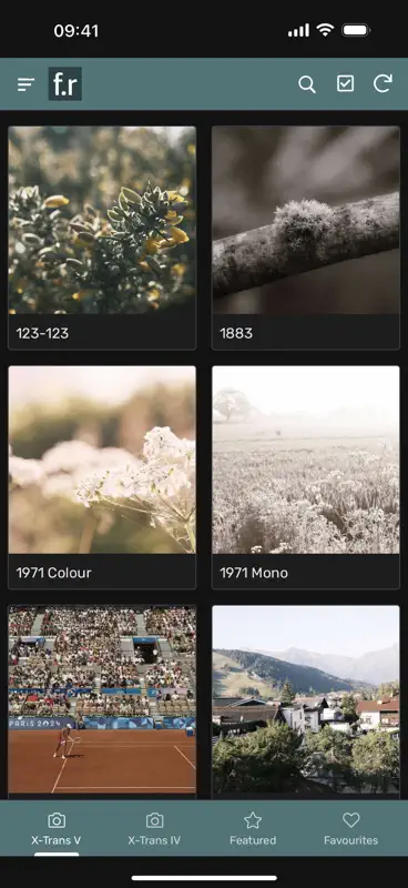 Film Recipes App for Fujifilm screenshot 1 of 6