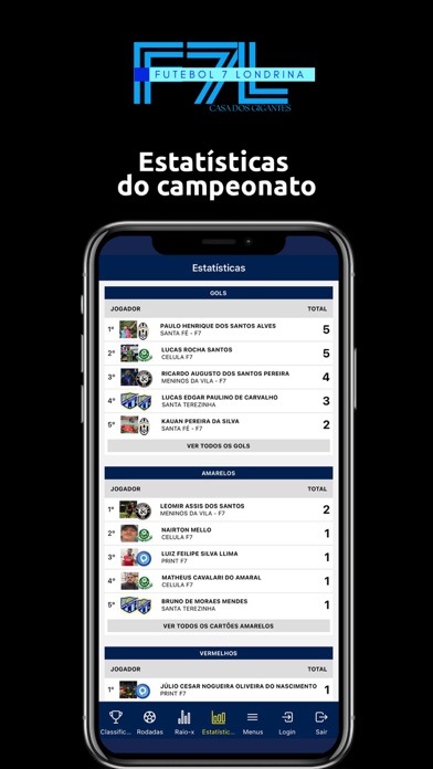 Futebol 7 Londrina Screenshot