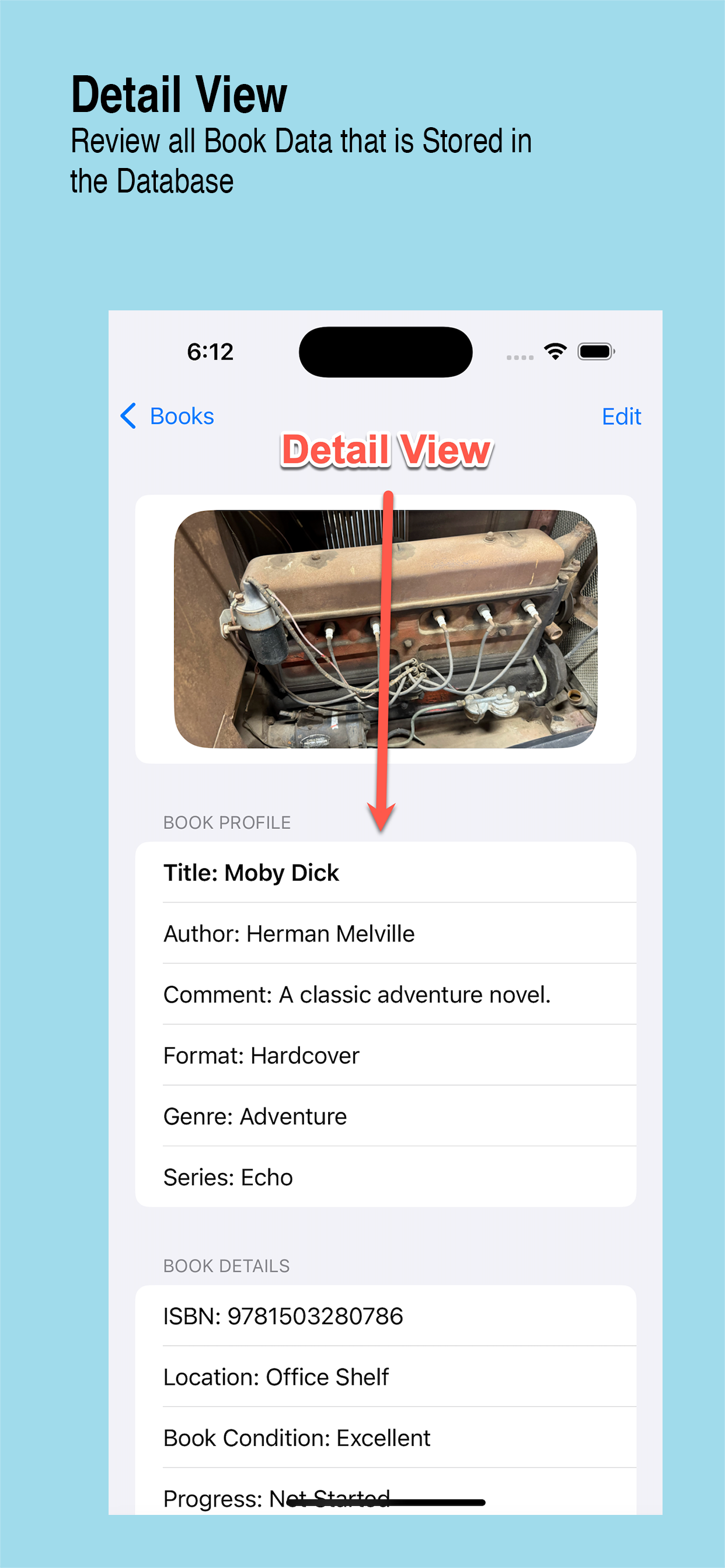 BooksRUs screenshot 3