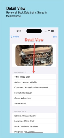 BooksRUs screenshot