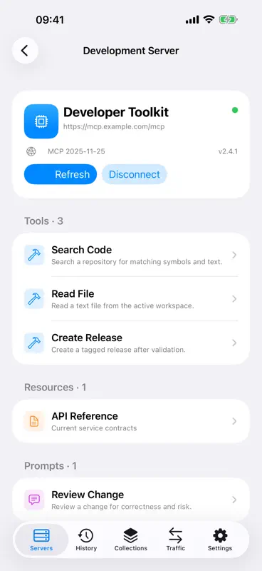 MCP Explorer Mobile screenshot 4 of 10