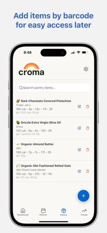 croma nutrition: macro tracker Screenshot 4 of 5