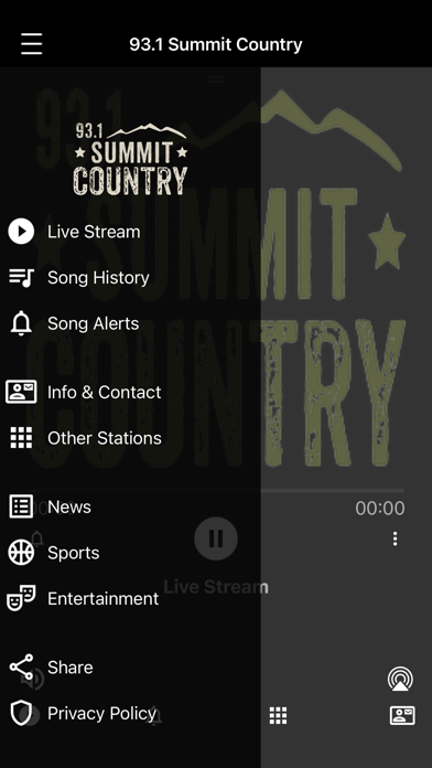 93.1 Summit Country Screenshot