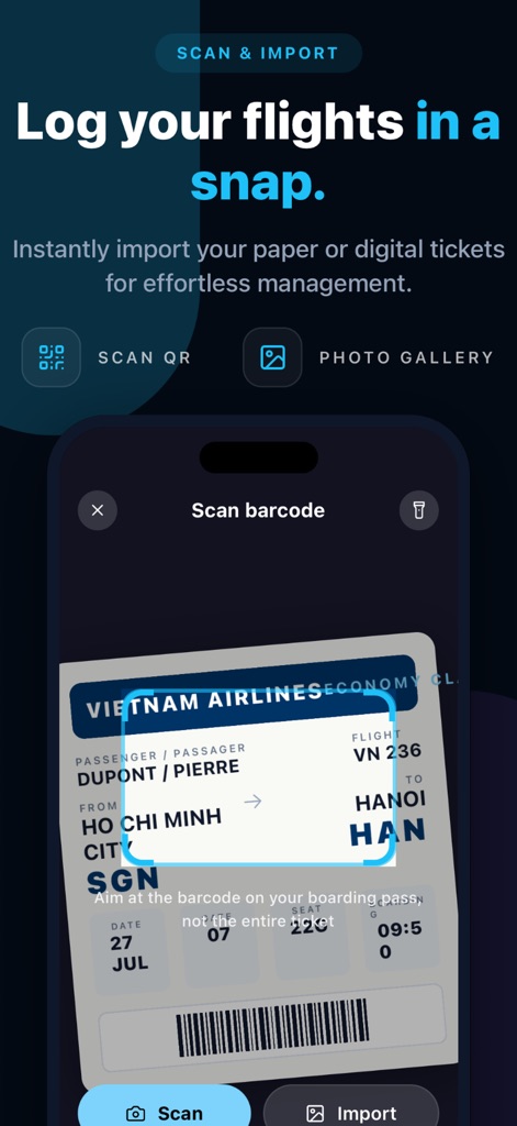 FlightLog – Flight Stats - Travel App | MWM