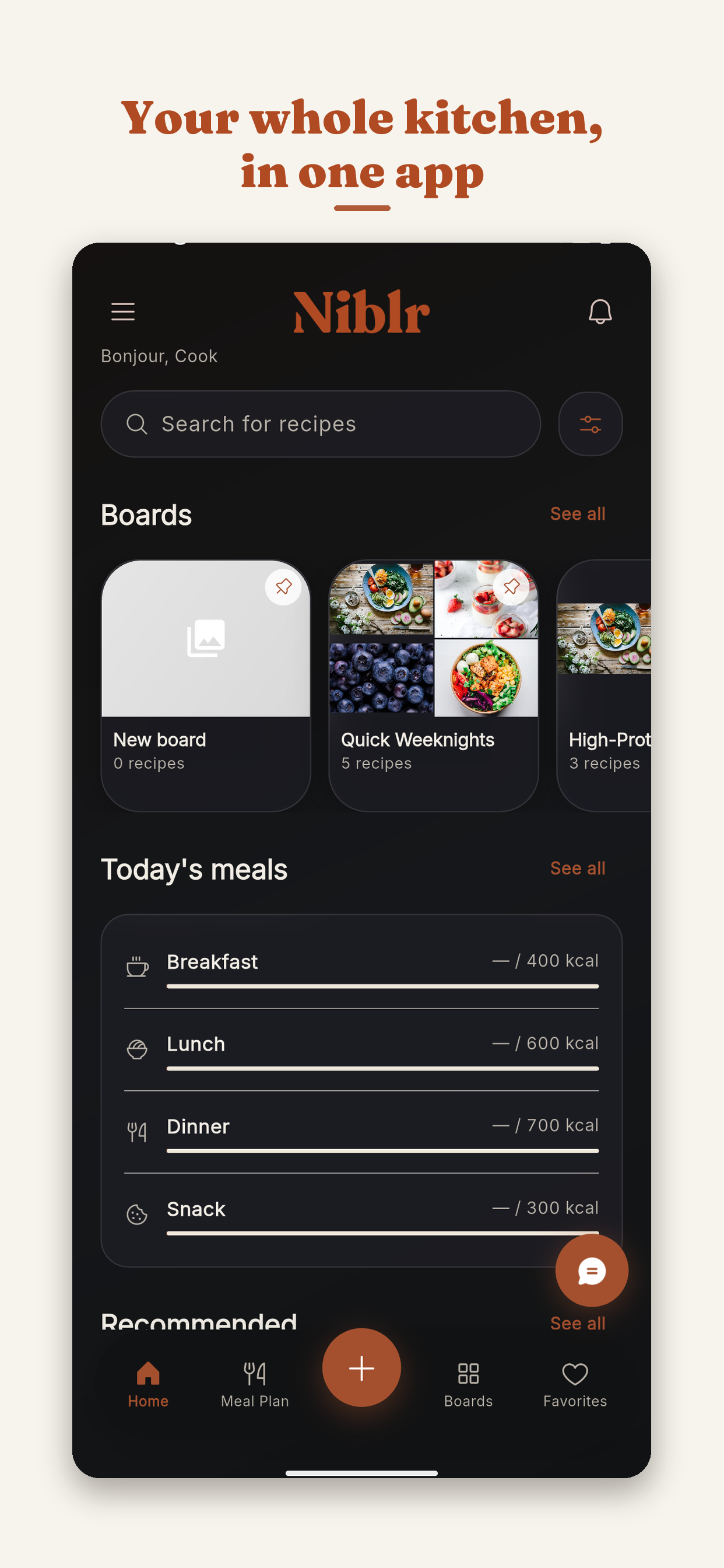 Niblr: Meal Planner & Recipes screenshot 5