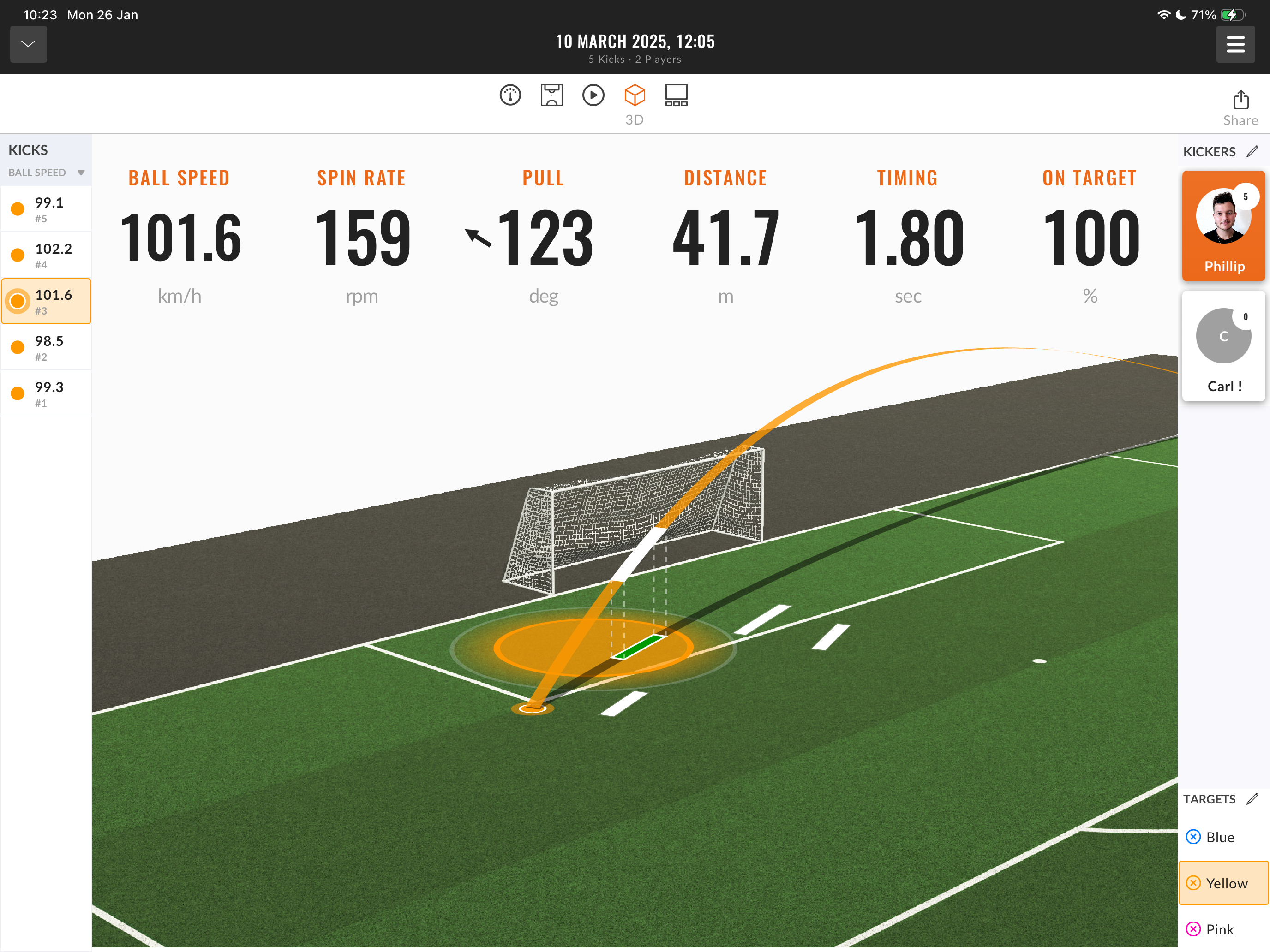 Trackman Soccer screenshot 5