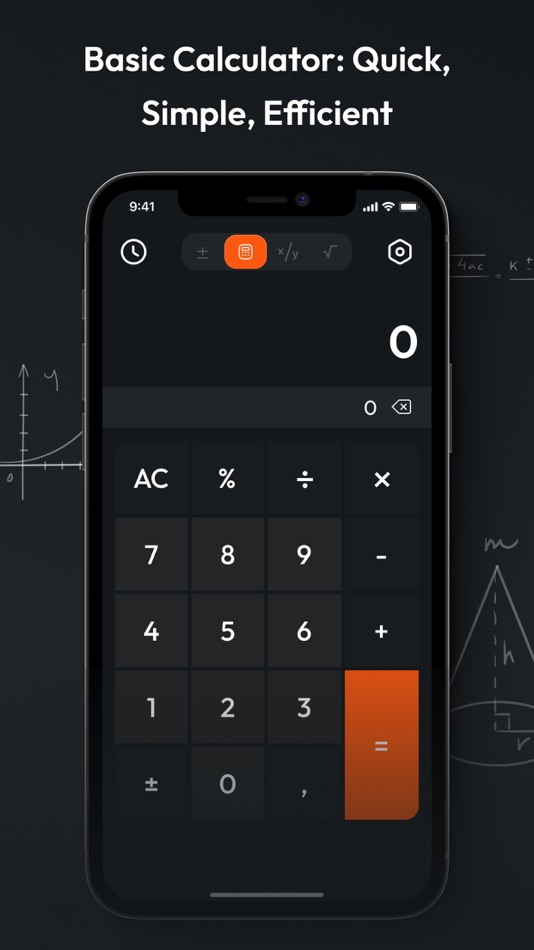 #1. Calculator⊕ (iOS) Podle: Anastasia Kovaleva