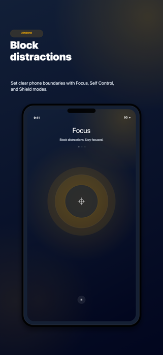 ZenZone - App Blocker & Focus Screenshot 3 of 6