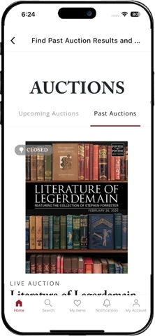 Potter & Potter Auctions screenshot