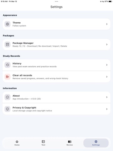 NY EXAM – Test Prep iPad screenshot