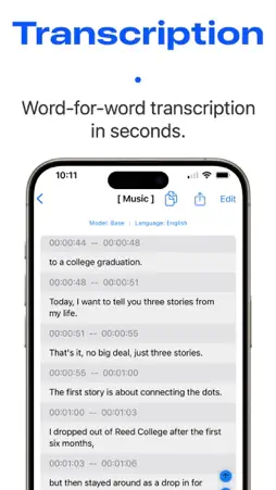 Speech to Text - Transcriber screenshot 1