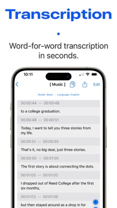 Speech to Text - Transcriber screenshot 1