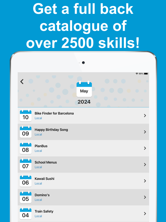 Screenshot #4 pour Skills for Amazon Alexa App