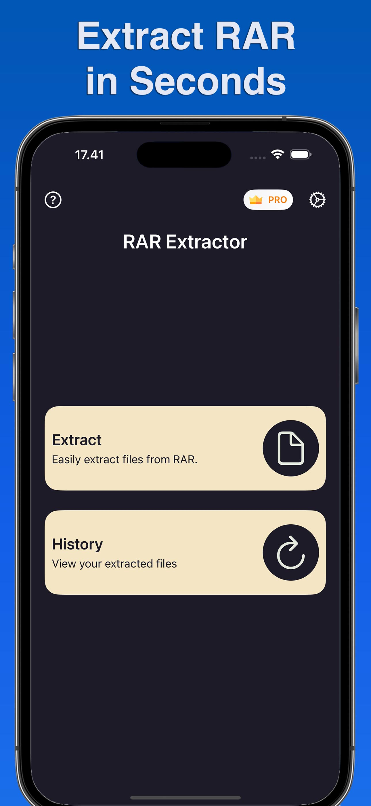 RAR Extractor・Unrar・Unarchiver