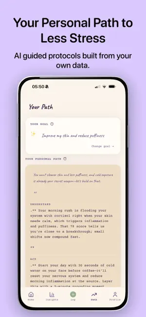 CALMA : Cortisol Journal screenshot 4