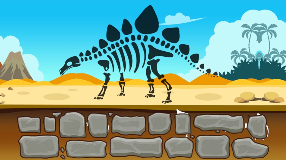 #1. Dinosaur Puzzle Game for kids (iOS) Podle: 桂贤 尹