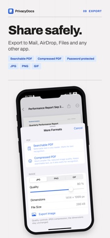 PrivacyDocs: Scanner & PDF App screenshot 9