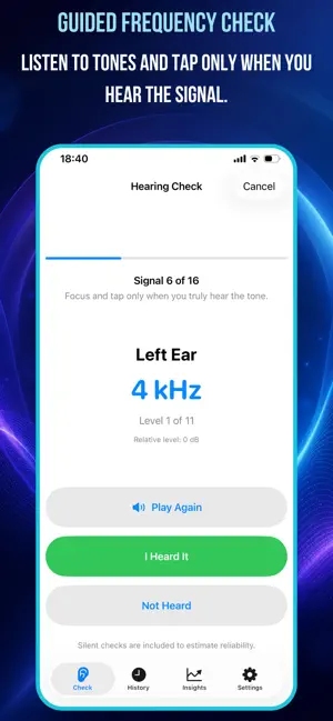 EchoLens - Hearing Check screenshot 2