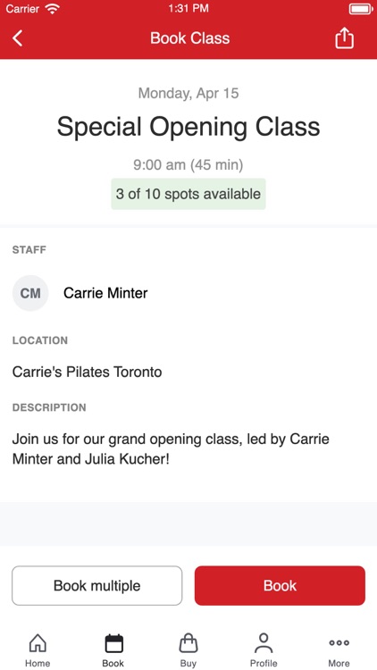 Carries Pilates Plus