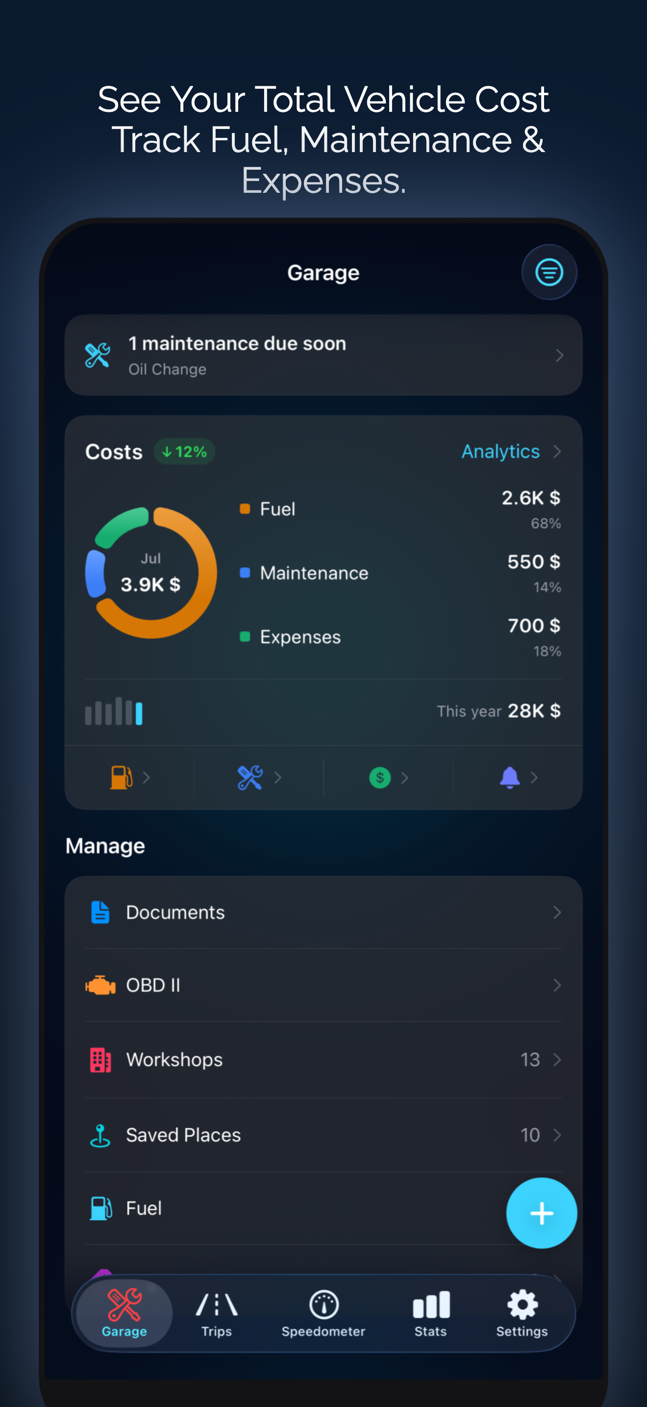 Speedometer: Driving Tracker screenshot 4