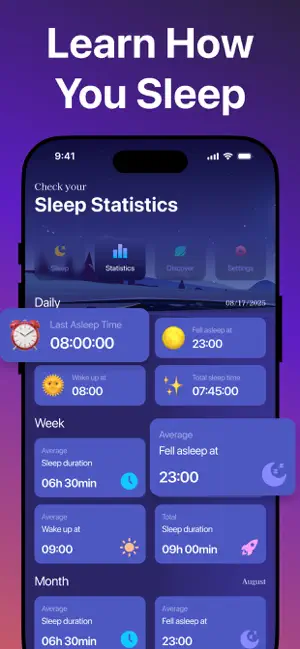 Sleep Tracker: Cycle Monitor‧ screenshot 4