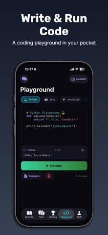SyntaxQuest: Learn to Code Screenshot 5 of 5