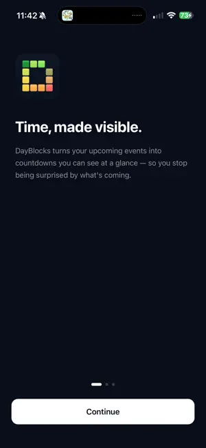 DayBlocks - Countdown Widget screenshot 4