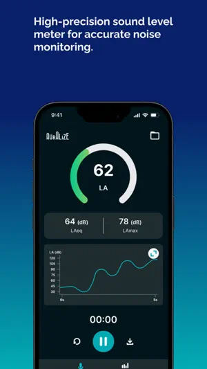Auralize: Sound Level Meter screenshot 2