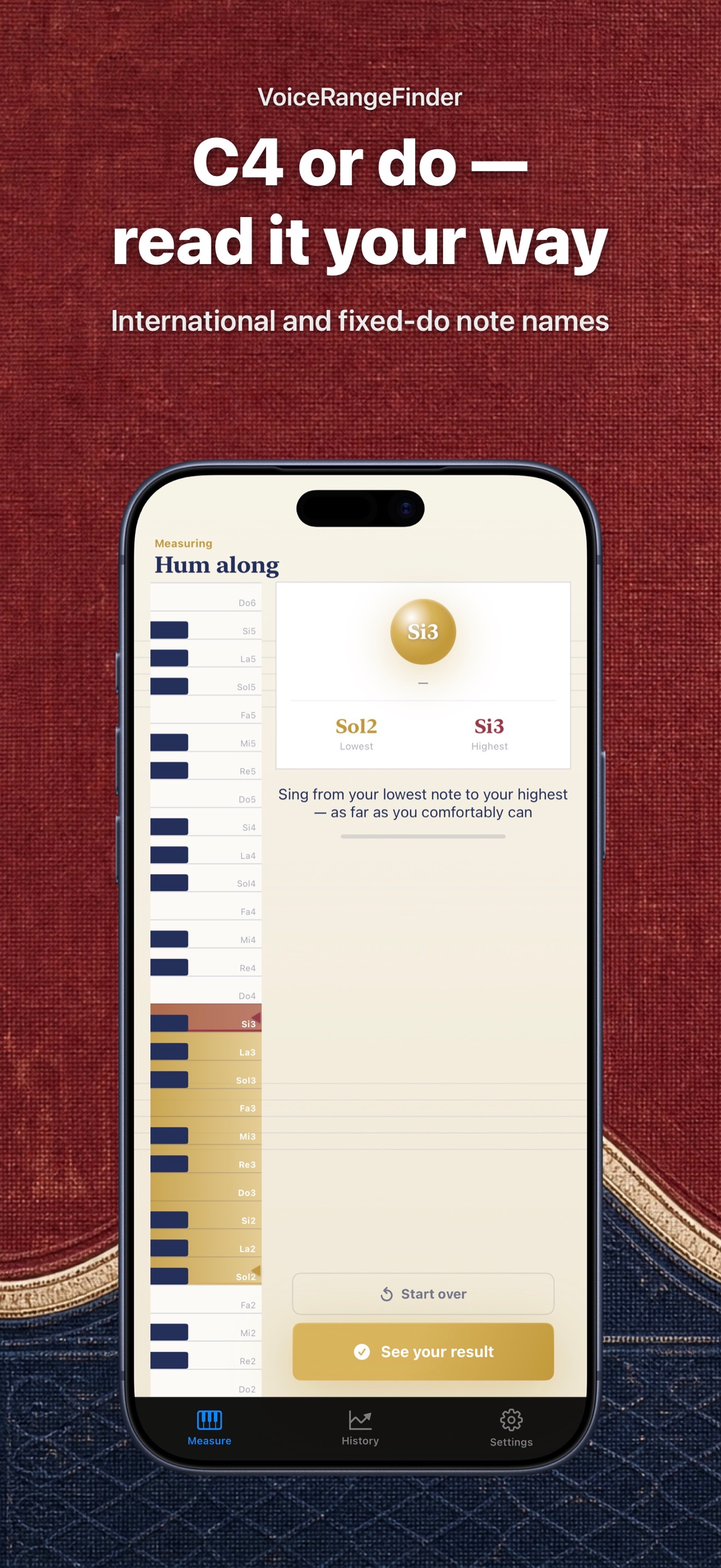 Screenshot 8 of Vocal Range Test & Voice Type