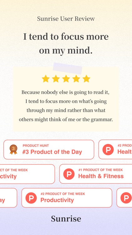 Sunrise: AI Buddy & Wellbeing