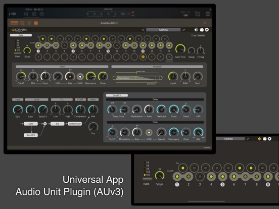 Screenshot #4 pour Koshiba - AUv3 Plug-in Effect