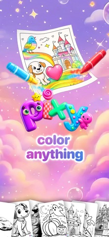 Pixy: Magic Coloring Pages screenshot