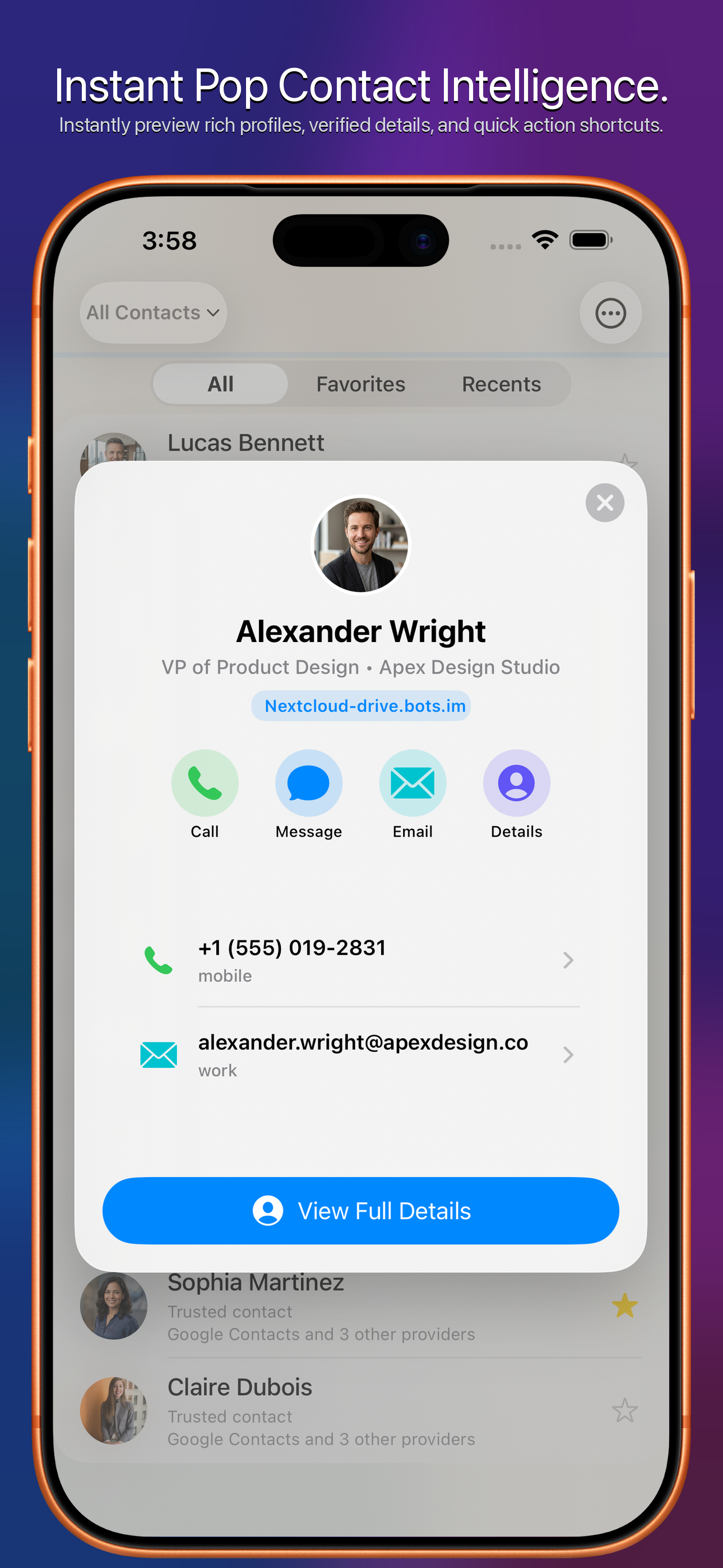 Cloud Contacts: All-in-One screenshot 3