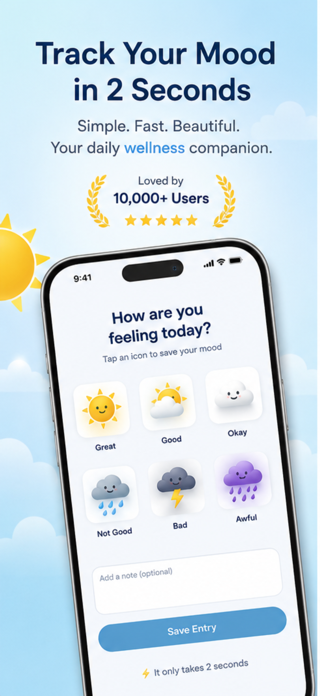 Soramoyo: Mood Tracker Screenshot 1 of 7