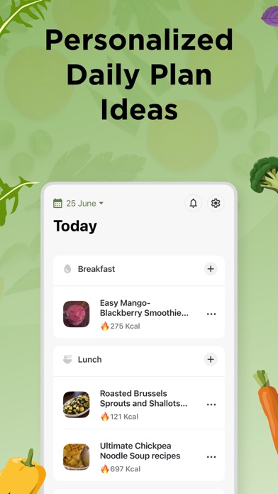 Meal Planner & Daily Recipes Screenshot 2 - AppWisp.com