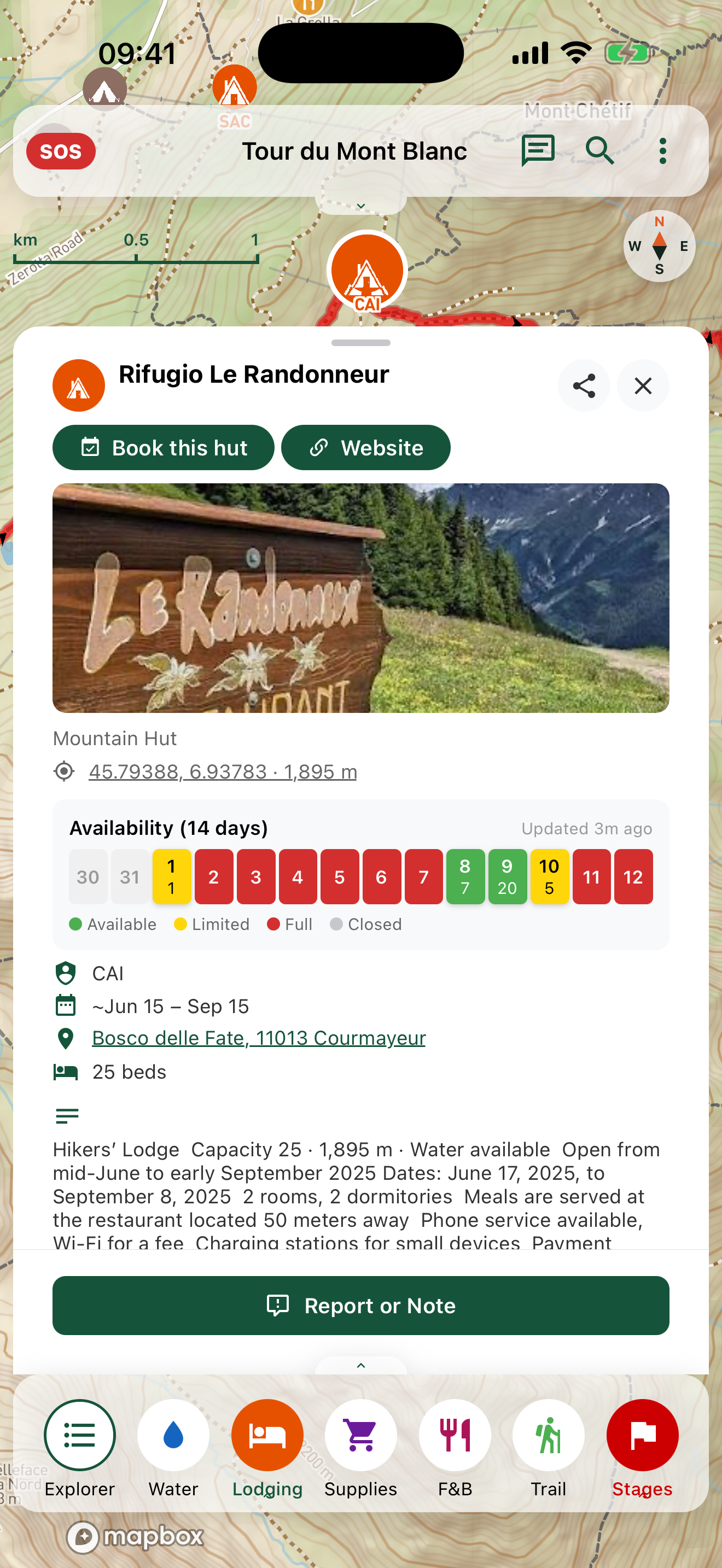 TrailLegs: GPS Thru-Hike Maps screenshot 3