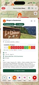 TrailLegs: GPS Thru-Hike Maps screenshot