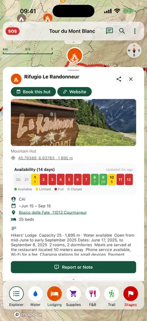 TrailLegs: GPS Thru-Hike Maps screenshot 3