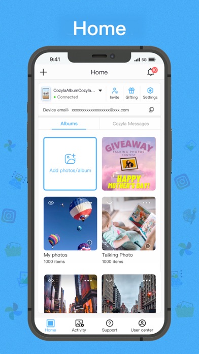 Cozyla Frame Screenshot