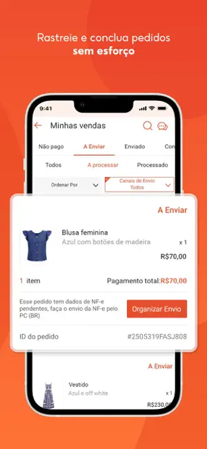 Shopee Vendedor iPhone screenshot 4